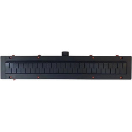 Трап Veconi Medium Black 55 см V550MB, черный матовый, Цвет производителя: чёрный матовый, Размер трапа: 550 фото 