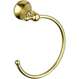 Кольцо для полотенец Gappo G1404, цвет золото фото 