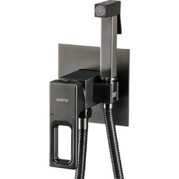 Набор для гигиенического душа Gappo G7217-9, оружейная сталь фото 