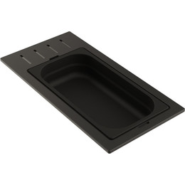 Контейнер для кухонной мойки Omoikiri DC-01-1 GB 4999074, графит фото 