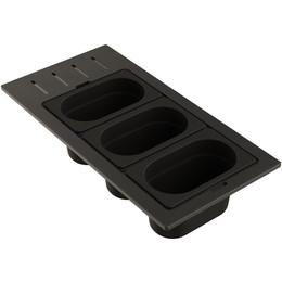 Контейнер для кухонной мойки Omoikiri DC-02-3 GB 4999079, графит фото 