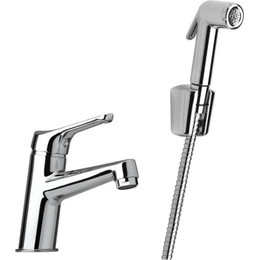 Смеситель для раковины с гигиеническим душем Paini Bios 05CR205/574 фото 