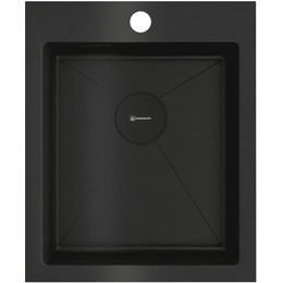 Мойка кухонная Omoikiri Akisame 41 GB 1,2 мм 4997011, графит, Цвет производителя: графит фото 