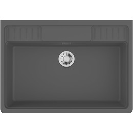 Кухонная мойка Omoikiri Kinokawa 90 GB 4993855, графит, Цвет производителя: графит фото 