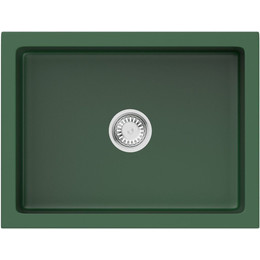 Кухонная мойка Omoikiri Mikura 61 rg-matt 4911256, royal green матовый, Цвет производителя: royal green матовый фото 