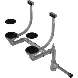 Арматура для кухонной мойки Omoikiri WK-2C GB 4956759, графит фото 