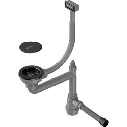 Арматура для кухонной мойки Omoikiri WK-1C GB 4956760, графит фото 