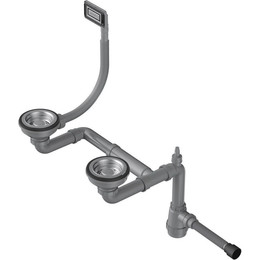 Арматура для кухонной мойки Omoikiri WK-1,5-UN IN 4956778, нержавеющая сталь фото 