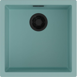Кухонная мойка Omoikiri Yamakawa 45-U/I-AZ 4993254, azur blue матовый, Цвет производителя: azur blue матовый фото 