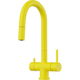 Смеситель для кухни Omoikiri Akita-S SL 4994440, sicilian lemon матовый фото 
