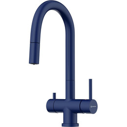 Смеситель для кухни Omoikiri Akita-S IB 4994438, indigo blue матовый фото 