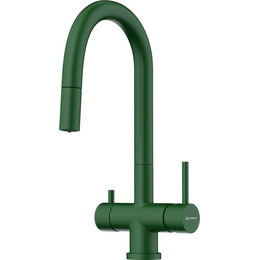 Смеситель для кухни Omoikiri Akita-S RG 4994437, royal green матовый фото 