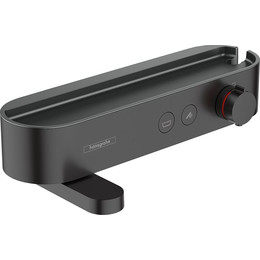 Смеситель для ванны с термостатом Hansgrohe ShowerTablet Select 24340670, черный матовый фото 