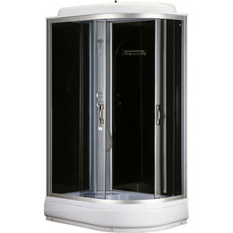 Душевая кабина Loranto 120x80 см CS-66120-20 L G, хром/прозрачное фото 