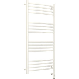 Полотенцесушитель электрический Сунержа Богема 3.0 П16 1000x500 мм (выгнутая перемычка) 12-5803-1050 R, белый фото 