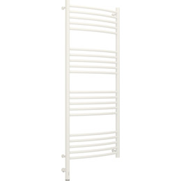 Полотенцесушитель электрический Сунержа Богема 3.0 П20 1200x500 мм (выгнутая перемычка) 30-5802-1250 L, белый матовый фото 