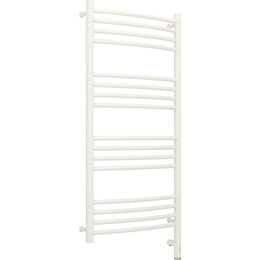 Полотенцесушитель электрический Сунержа Богема 3.0 П16 1000x500 мм (выгнутая перемычка) 30-5803-1050 R, белый матовый фото 