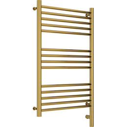 Полотенцесушитель электрический Сунержа Богема 3.0 П14 800x500 мм (прямая перемычка) 03-5805-8050 R, золото фото 