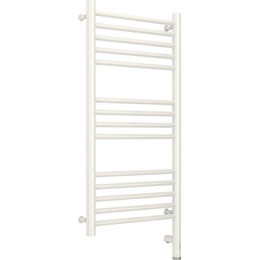 Полотенцесушитель электрический Сунержа Богема 3.0 П14 800x400 мм (прямая перемычка) 12-5805-8040 R, белый фото 