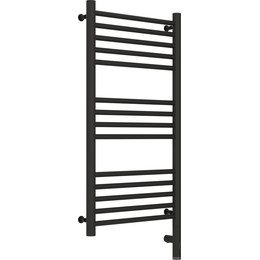 Полотенцесушитель электрический Сунержа Богема 3.0 П14 800x400 мм (прямая перемычка) 15-5805-8040 R, тёмный титан муар фото 