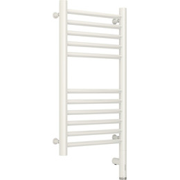 Полотенцесушитель электрический Сунержа Богема 3.0 П11 600x300 мм (прямая перемычка) 12-5805-6030 R, белый фото 