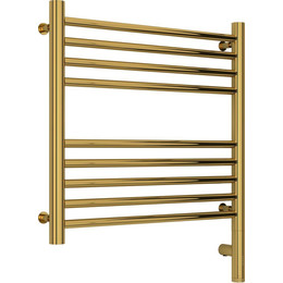 Полотенцесушитель электрический Сунержа Богема 3.0 П9 500x500 мм (прямая перемычка) 03-5805-5050 R, золото фото 