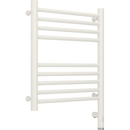 Полотенцесушитель электрический Сунержа Богема 3.0 П9 500x400 мм (прямая перемычка) 30-5805-5040 R, белый матовый фото 