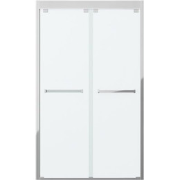 Душевая дверь Bravat Stream 120 см, BD120.4203S, хром/прозрачное фото 
