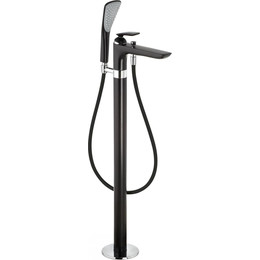 Смеситель для ванны Kludi Balance 525908775, черный матовый/хром фото 