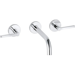 Смеситель для раковины настенный Kludi Nova Fonte Puristic 201440515 фото 