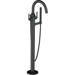 Смеситель для ванны Kludi Nova Fonte Puristic 205903915, черный матовый фото 