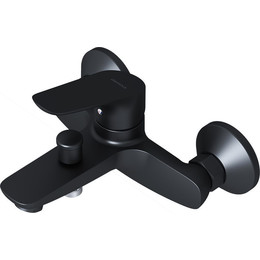 Смеситель для ванны Damixa Jupiter 771000301, черный, Цвет производителя: чёрный фото 