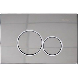 Кнопка смыва Sole S0222 Chrome фото 