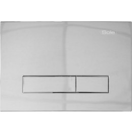 Кнопка смыва Sole S0323 Chrome фото 