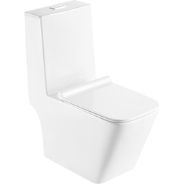 Унитаз-моноблок Sole Top с тонкой крышкой микролифт фото 