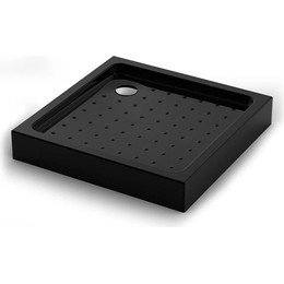 Поддон Veconi Tezeo 90x90 см TZ52B-90-C5, черный фото 