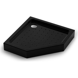 Поддон Veconi Tezeo 90x90 см TZ53B-90-C5, черный фото 