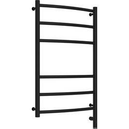 Полотенцесушитель электрический Сунержа Галант 3.0 П6 800x500 мм 31-5801-8050 R, чёрный матовый фото 