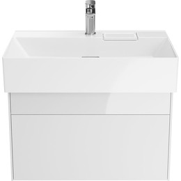 Тумба подвесная с раковиной Kerama Marazzi Logica 70 см LO.70.2\WHT, белый фото 