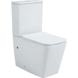 Унитаз-компакт безободковый Aquatek Либра AQ1263N-00 с тонкой крышкой микролифт фото 