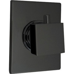 Переключатель потоков на три потребителя Paini Grazia 21PZ471, черный матовый фото 