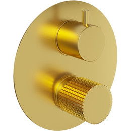 Смеситель для ванны Paini Cox Grip 7GPJ6911, матовое золото фото 