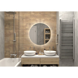 Зеркало Континент Ajour Led 80 см ЗЛП105 фото 