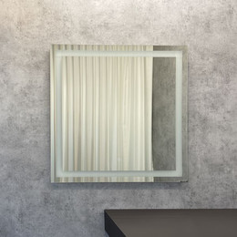 Зеркало Comforty Квадрат 75 см (бесконтактный сенсор) фото 