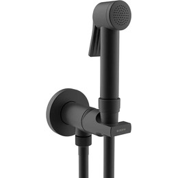 Набор для гигиенического душа Bossini Paloma E34002B.073, черный матовый фото 