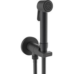 Набор для гигиенического душа Bossini Paloma E34007B.073, черный матовый фото 