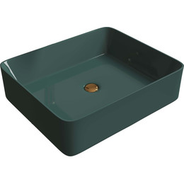 Раковина-чаша Grossman Color 48 см GR-3016OLM, светло-зеленый матовый фото 