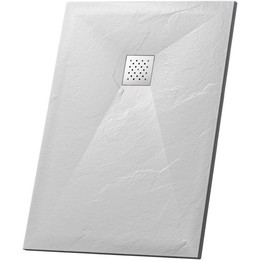 Поддон каменный Grossman Strong 110x80 см GR-S180110Q, белый матовый фото 