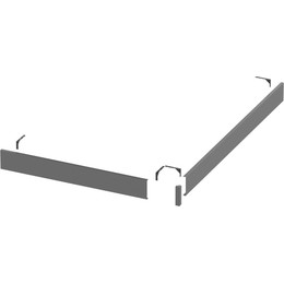 Панель для душевого поддона Grossman Strong 100x70 см GR-S2701001Q, графит матовый фото 