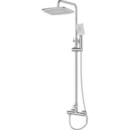 Душевая стойка BelBagno Acqua ACQUA-DOCM-CRM, Цвет производителя: хром фото 